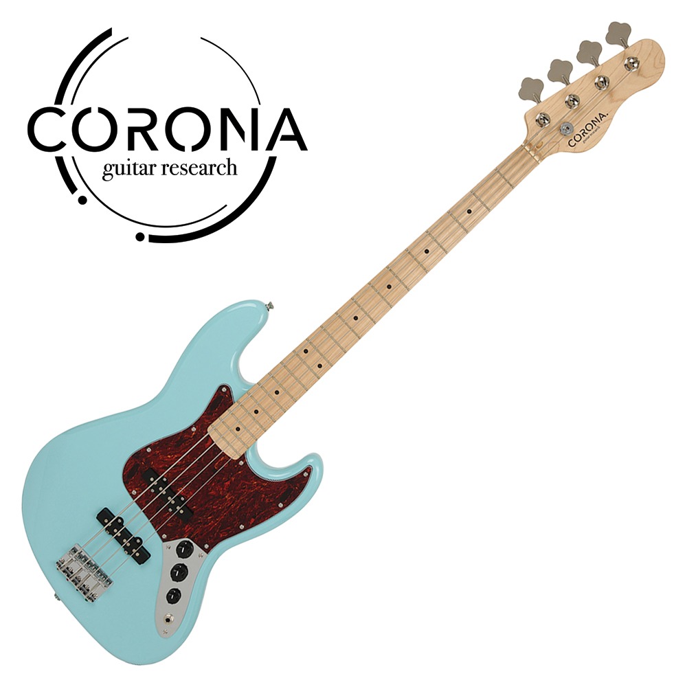 코로나 스탠다드 재즈 /  DAPHNE BLUE (MAPLE) / 입문용 베이스 기타