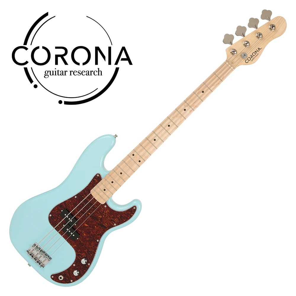 코로나 스탠다드 P-베이스 / DAPHNE BLUE (MAPLE) / 입문용 프레시전 베이스 기타