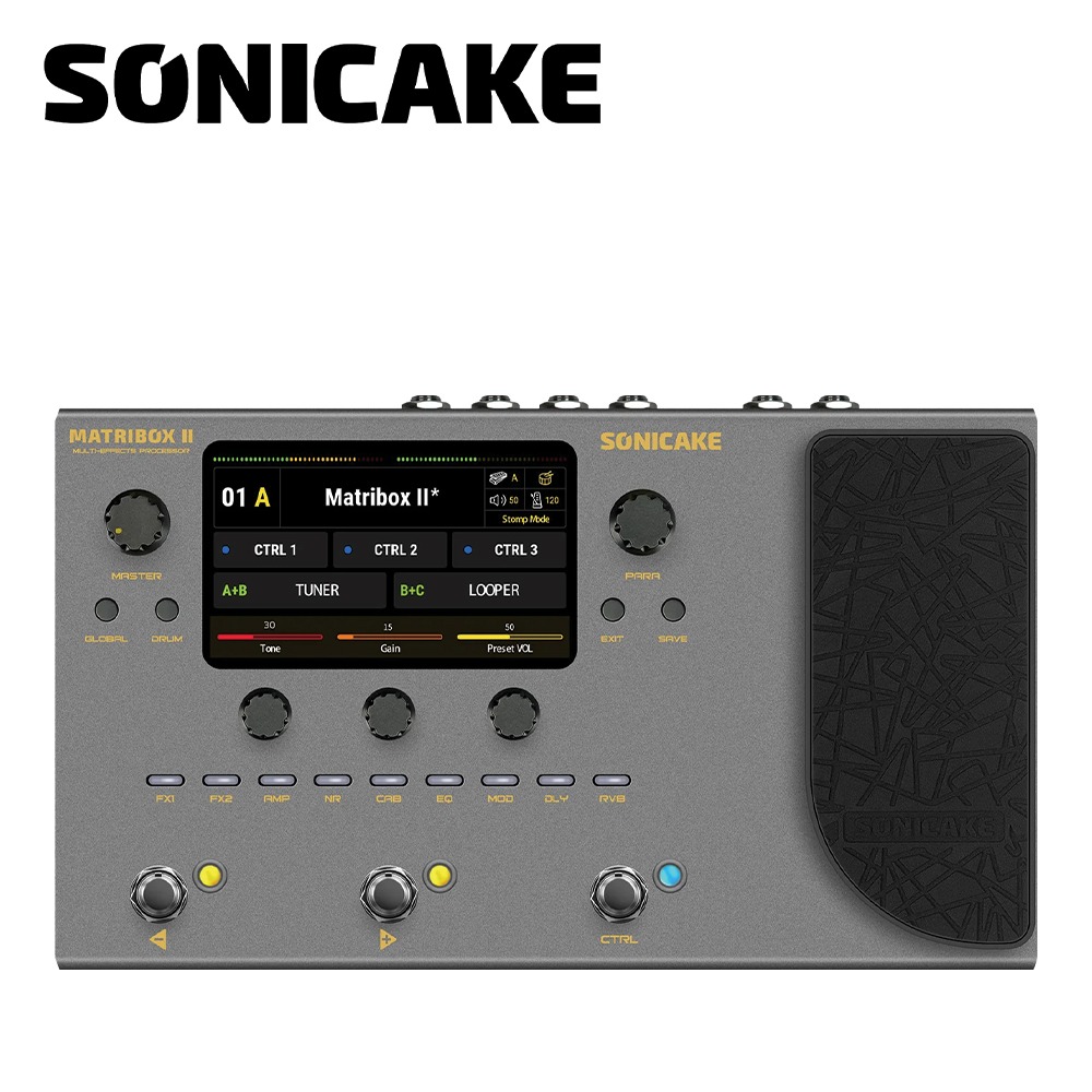 소니케이크 SONICAKE MATRIBOX II (QME-100) / 멀티 이펙터 / 어댑터 포함