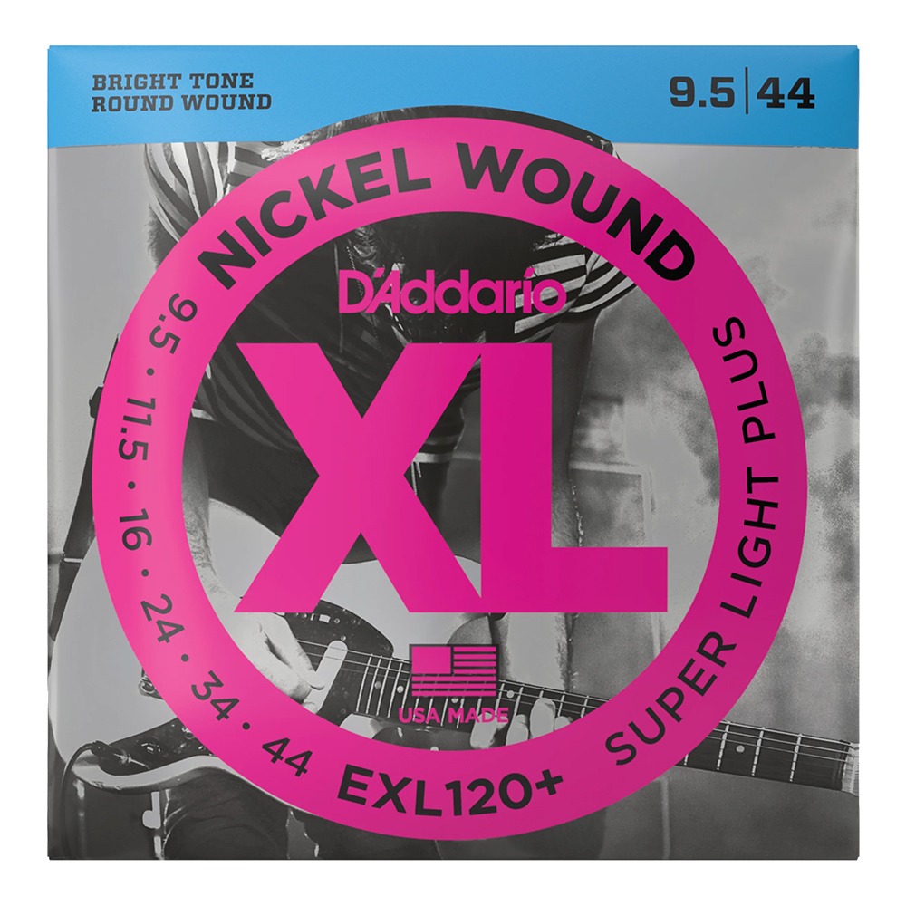 다다리오 EXL120+ 니켈 라운드 와운드 (009.5-044) 슈퍼 라이트 플러스 / 일렉 기타줄