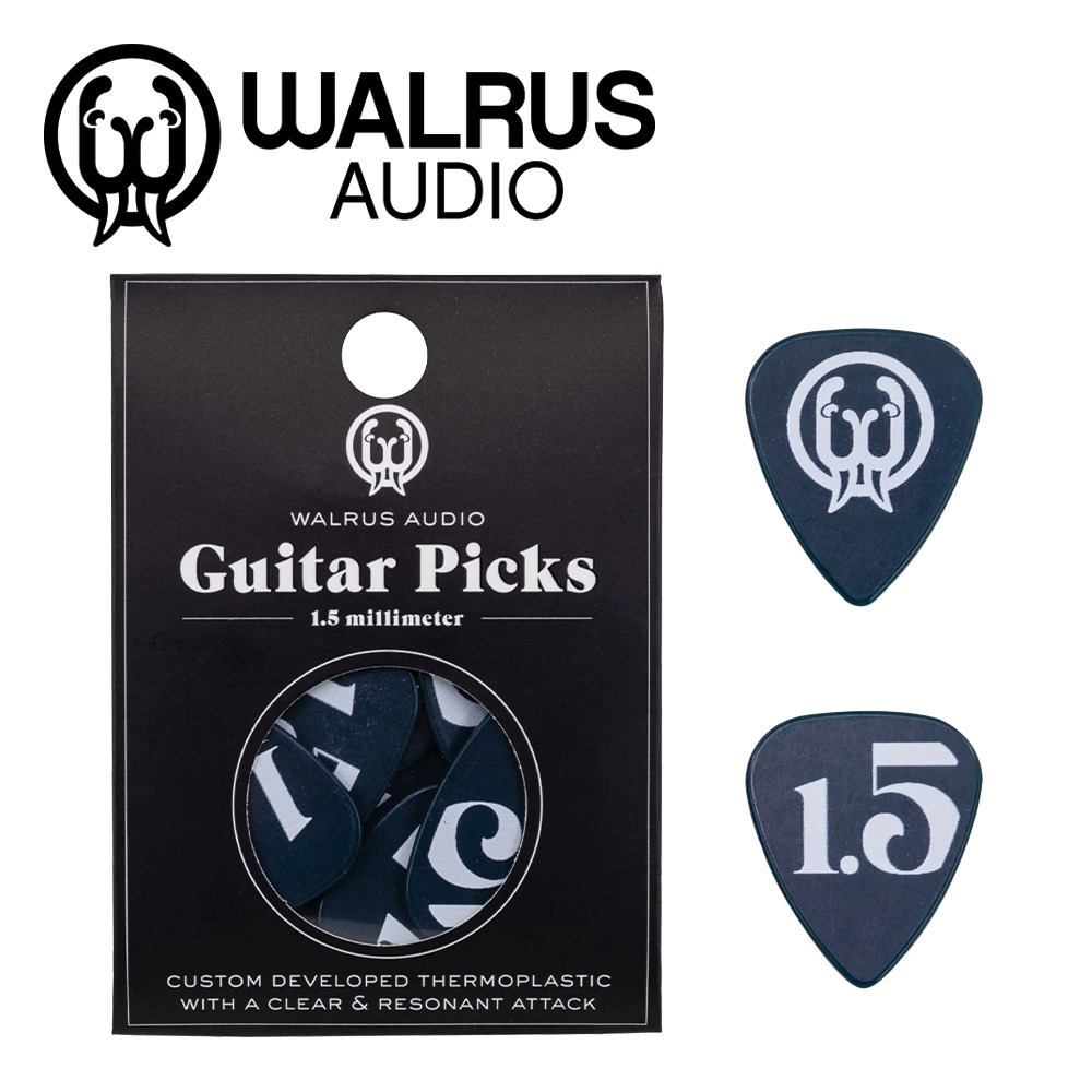 WALRUS AUDIO 프리미엄 피크 10개 (1.5mm) / 기타 피크